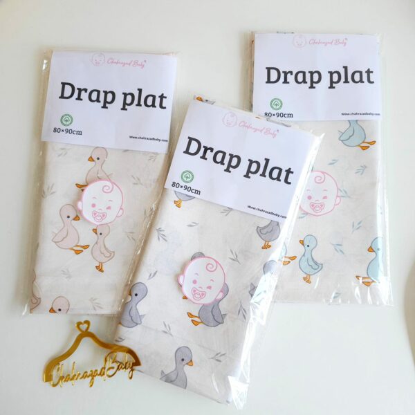 drap pour bébé en coton