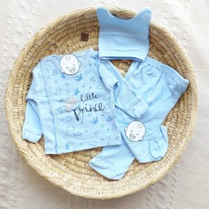 Pyjama bébé 3ps little prince bleu