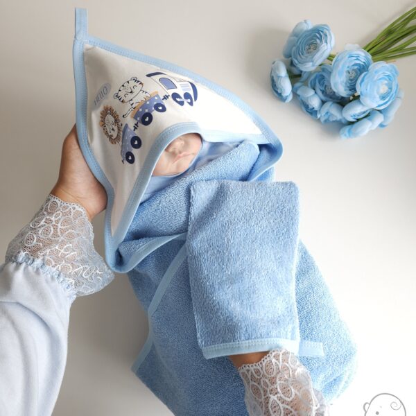 Coffret cadeau Naissance Garçon – Bleu Tendresse – Image 6