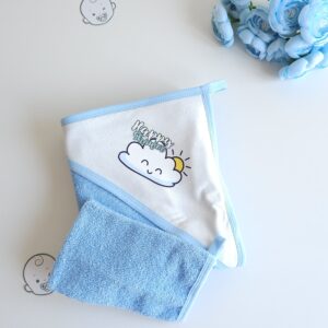 Serviette de bain bébé "Happy shower "