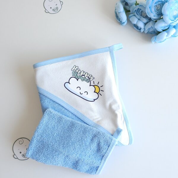 Serviette de bain bébé "Happy shower "