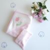 Serviette de bain bébé " Spring Flowers"