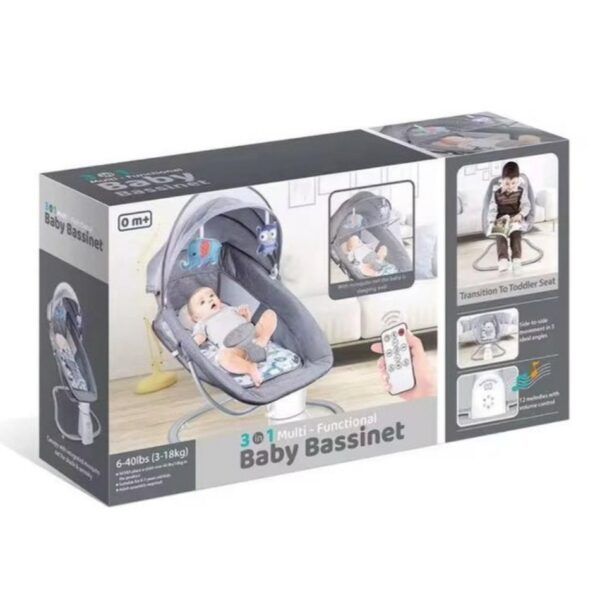BABY BASSINET / Balancelle 3 en 1Baby Balançoire - Image 3