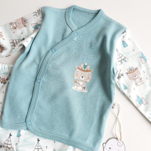 Pyjama Bébé 2 Pièces – "BE COOL " – 100% Coton OEKO-TEX - Image 4