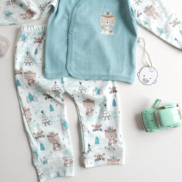 Pyjama Bébé 2 Pièces – "BE COOL " – 100% Coton OEKO-TEX - Image 6