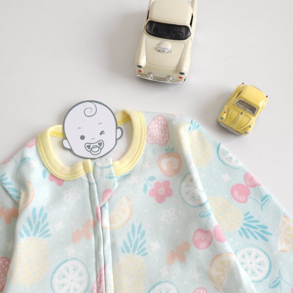 Grenouillères Bébé 100% Coton Premium | Fermeture Double Zip – Certifié OEKO-TEX " SUMMER" – Image 4