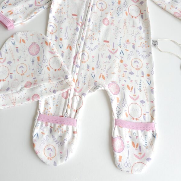 Grenouillères Bébé 100% Coton Premium | Fermeture Double Zip – Certifié OEKO-TEX "LOVE" – Image 4
