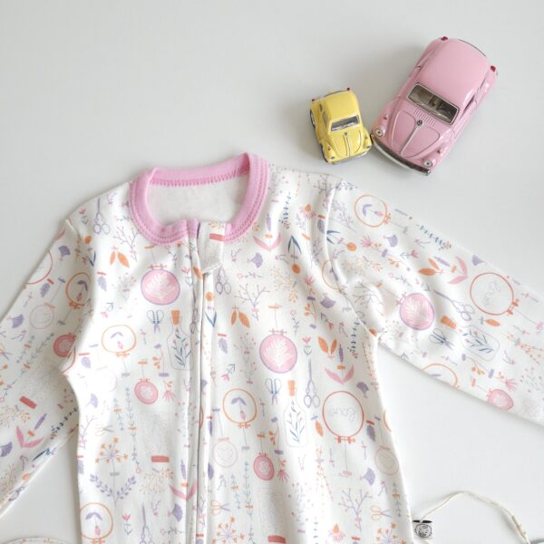 Grenouillères Bébé 100% Coton Premium | Fermeture Double Zip – Certifié OEKO-TEX "LOVE" – Image 3