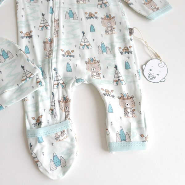 Grenouillères Bébé 100% Coton Premium | Fermeture Double Zip – Certifié OEKO-TEX " CAMPE " – Image 5
