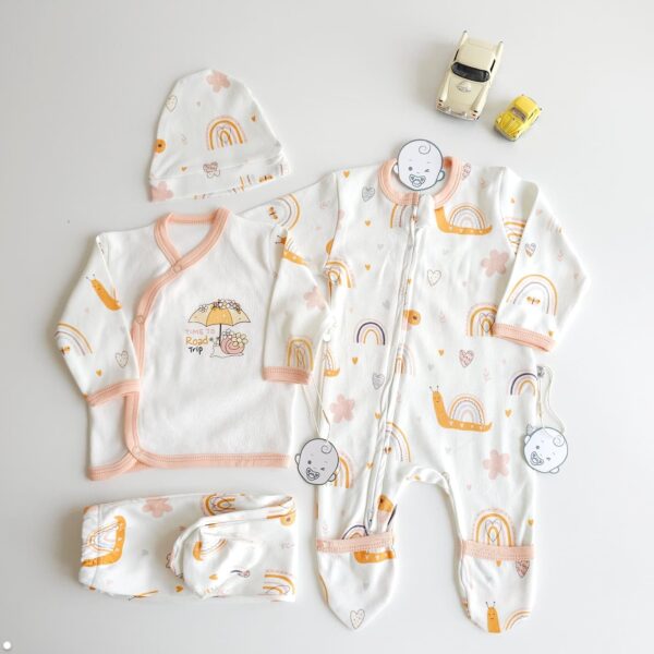 Pack 2 in 1 grenouillère + pyjama "trip time"