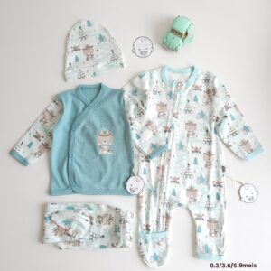 Pack 2 in 1 grenouillère + pyjama "Be COOL "