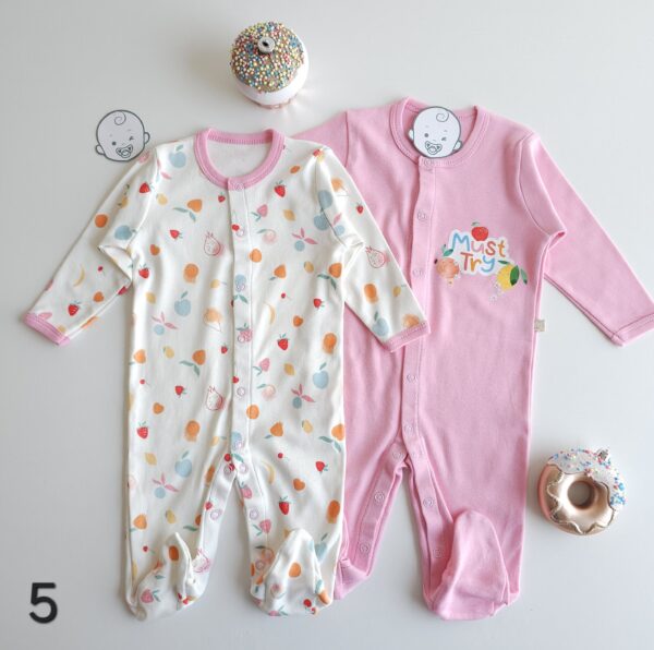 DUO Grenouillère Bébé 100%coton OEKO-TEX antiallergique - Image 6