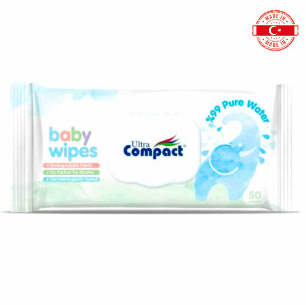 Baby waterwipes Ultra Compact 99% pure water 50 PCS - Image 3