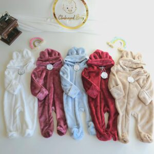 grenouillère polaire chaud d'hiver pour bébé
