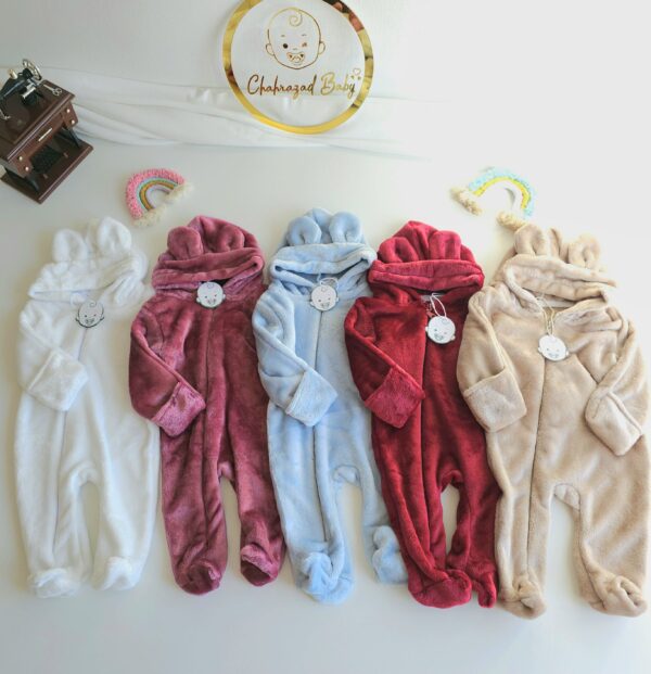 grenouillère polaire chaud d'hiver pour bébé