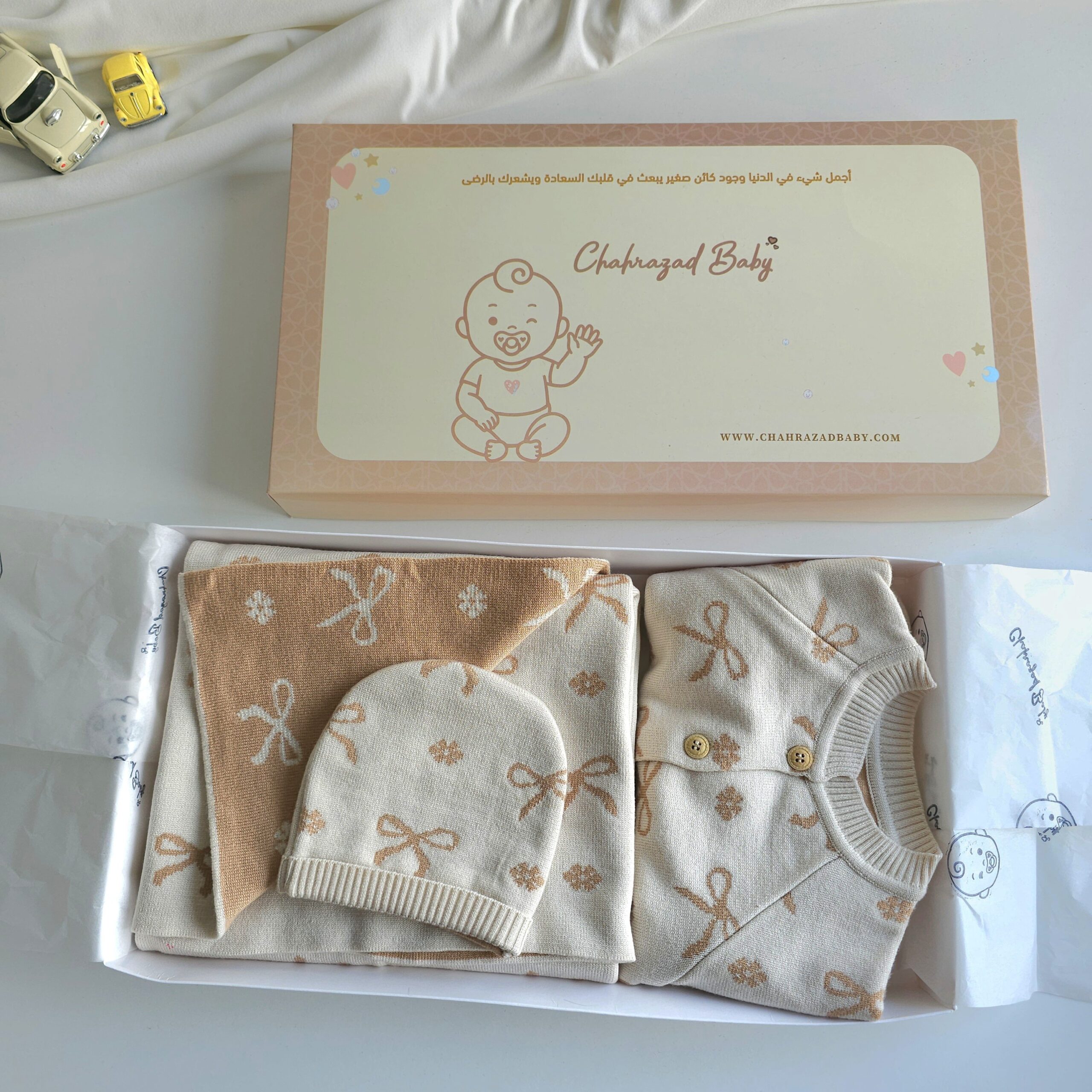 Coffret Tricot « Nœuds de Douceur » 100% Doux pour Hiver – Image 5