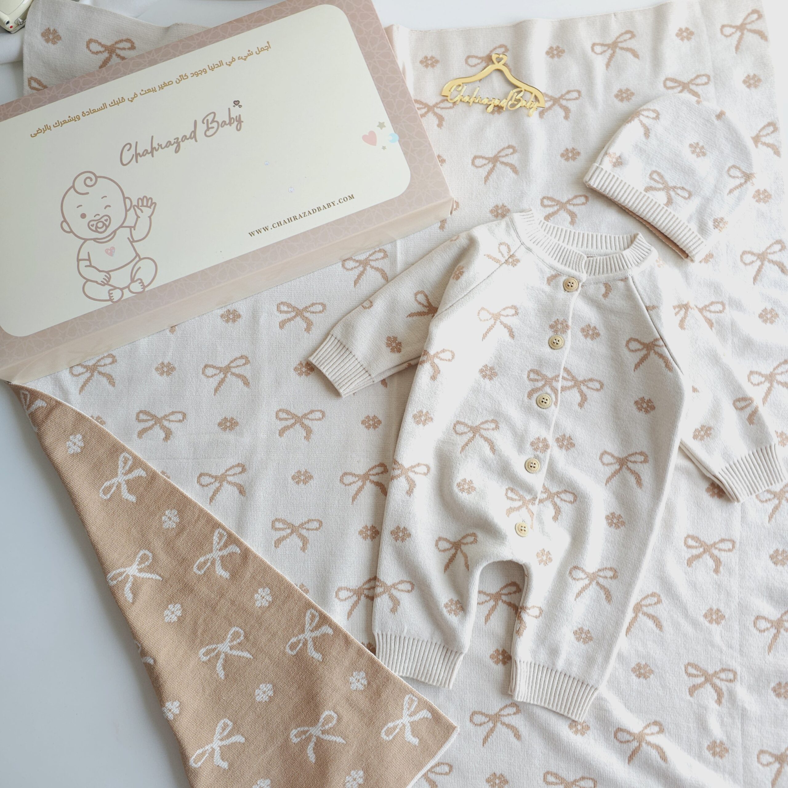 Coffret Tricot « Nœuds de Douceur » 100% Doux pour Hiver – Image 4