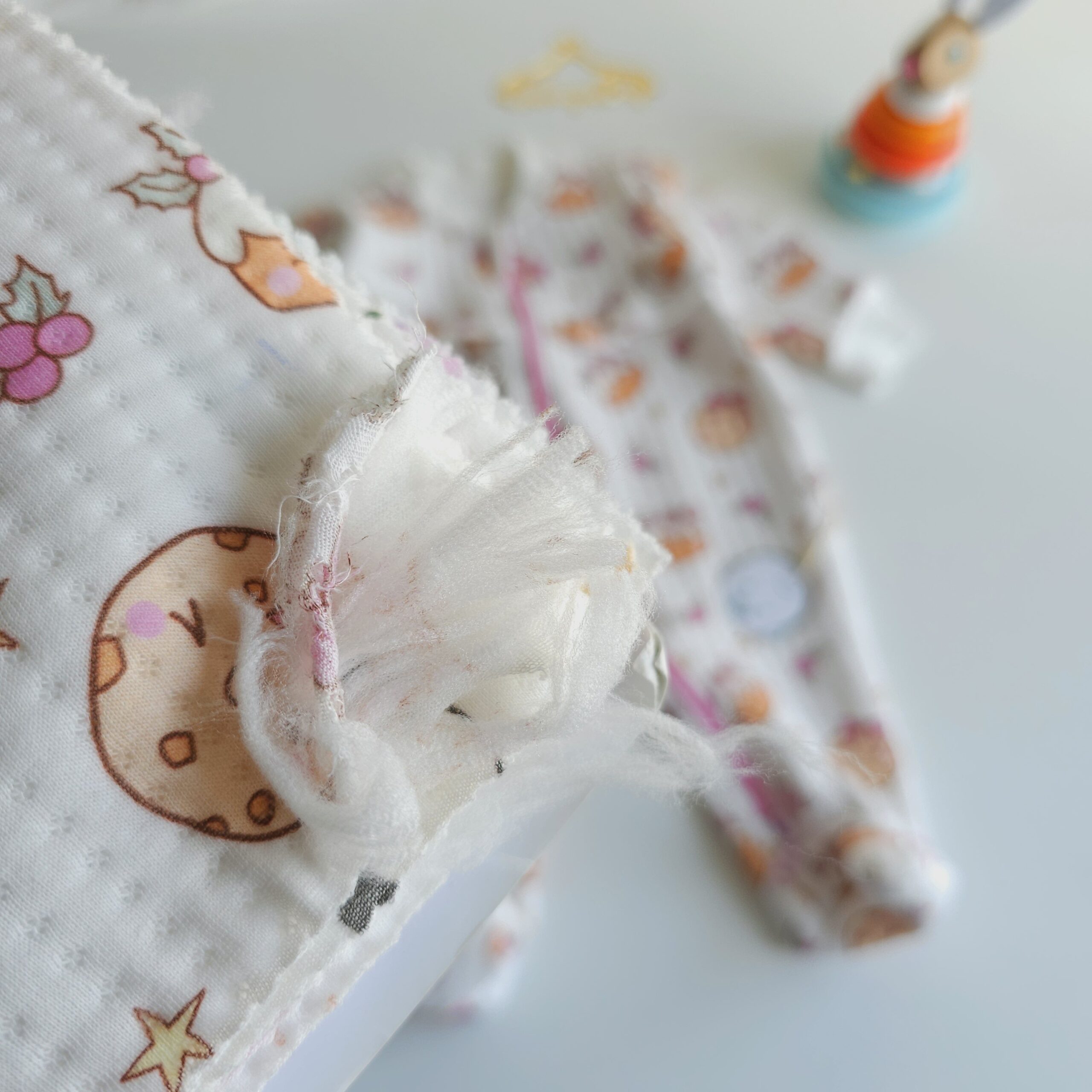 Pyjama Grenouillère Bébé 100% Coton Doublé Chaleur | 0-9 Mois - Image 3