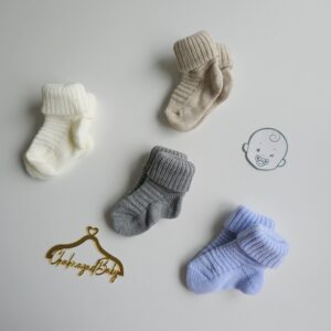 Chaussettes bébé douces et confortables - 0-12mois
