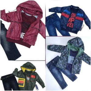 Ensemble Garçon Casual Chic - Veste - sweat & jean