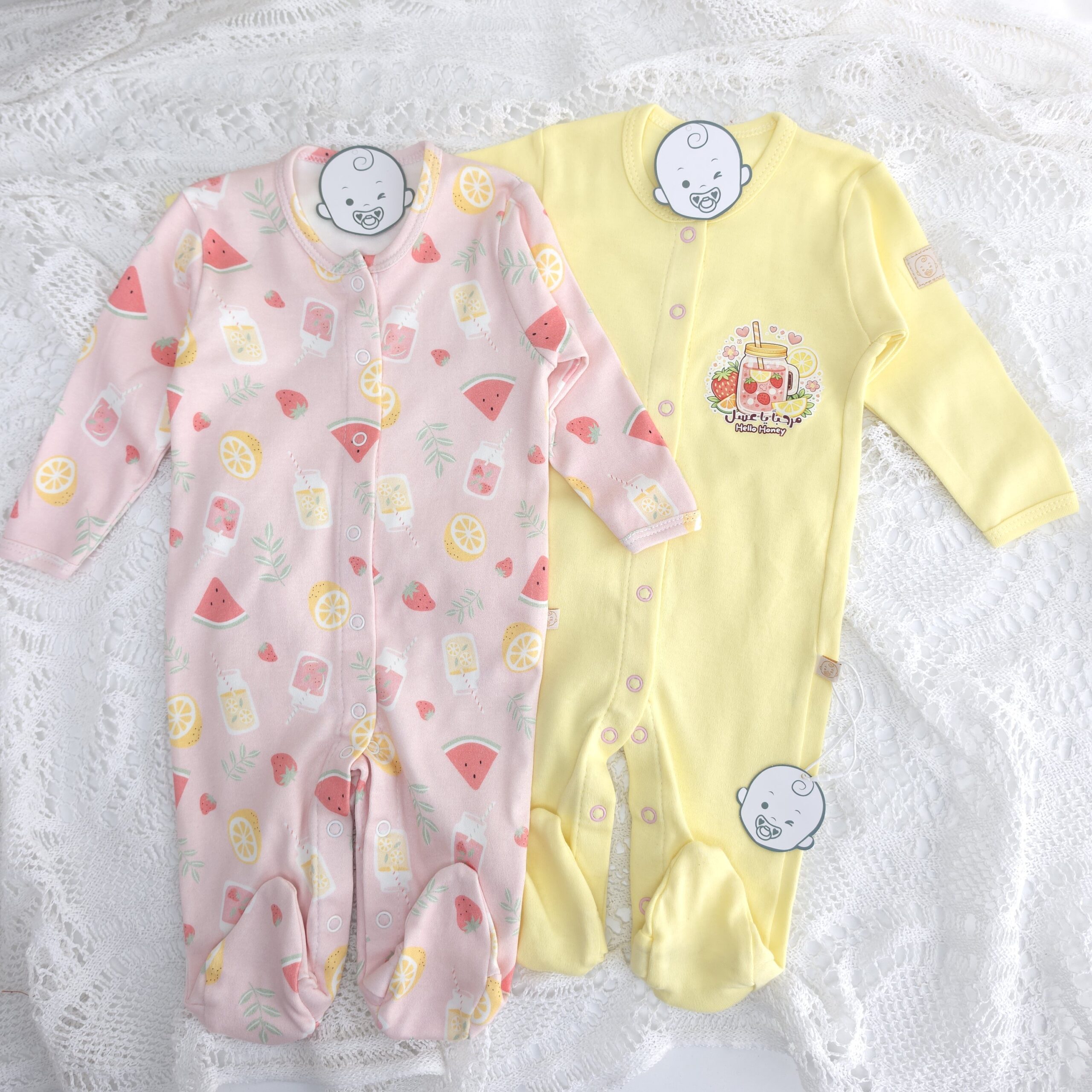 Coffret 6 Pyjamas Bébé en Coton – Douceur & Confort Absolu - Image 4