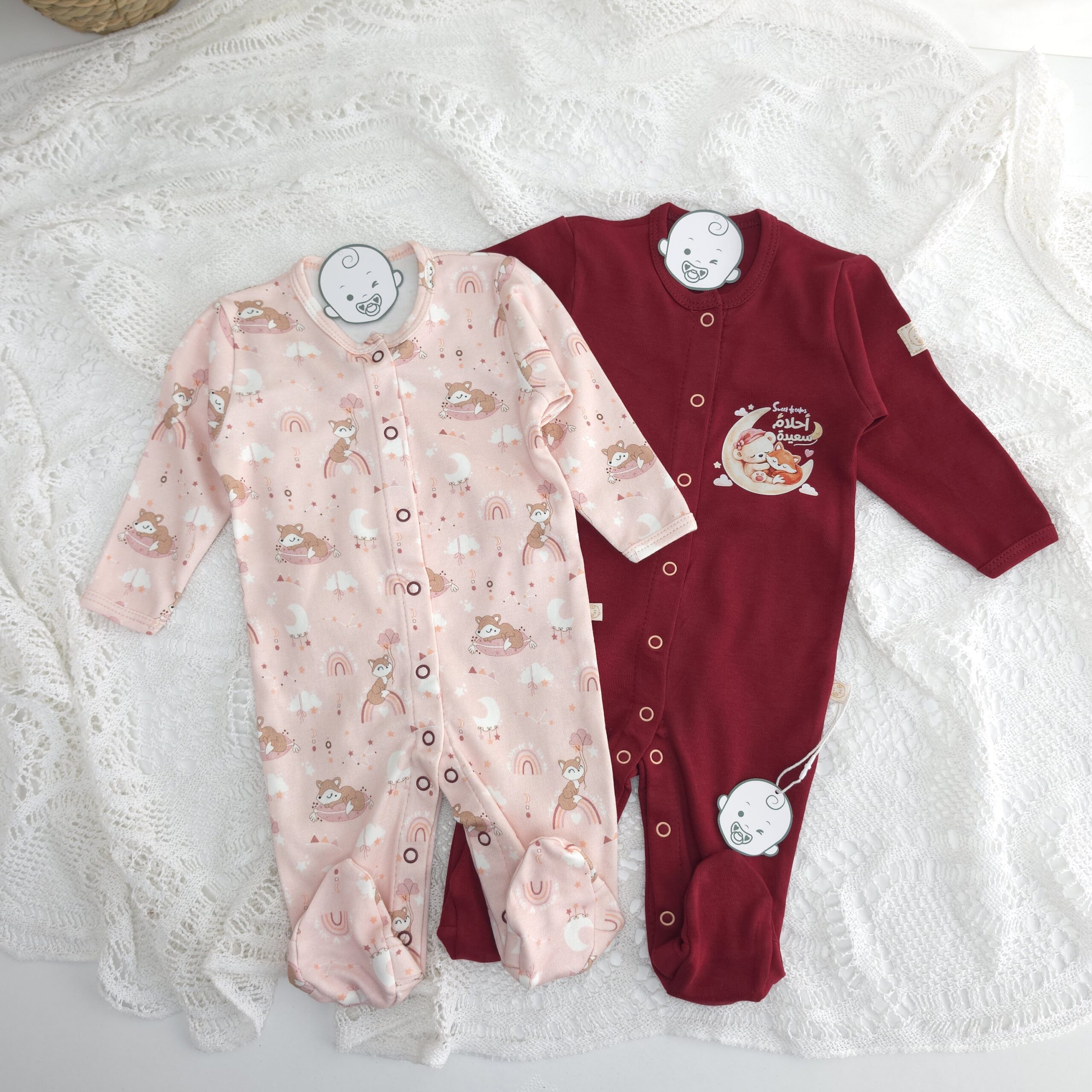 Coffret 6 Pyjamas Bébé en Coton – Douceur & Confort Absolu - Image 5