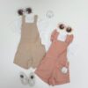 Salopette bébé été avec t-shirt – Ensemble chic & confortable 🌿 -
