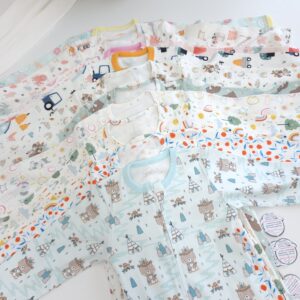 Grenouillère Bébé 100% Coton + Bonnet – Pyjama Bébé Doux avec Fermeture Zippée