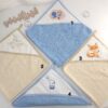 Cape de Bain Bébé avec Capuche- 100 % Coton