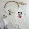 Barboteuse Bébé Disney 100% Coton – Mickey & Minnie