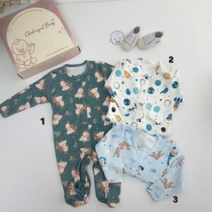 Grenouillère Bébé 100% Coton Doux | Chahrazad Baby