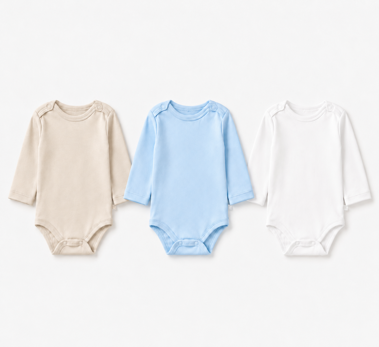 Pack de 3 Pièces Bébé 100% Coton - Bodies ou Pantalons au Choix | 0 à 12 Mois - Image 7