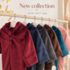 Grenouillère Polaire Bébé à Capuche avec Oreilles – Collection Hiver 2026/2027